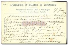 CPA Splendeurs et Charmes de Versailles Perspective du Bassin de Latone et Allee Royale 