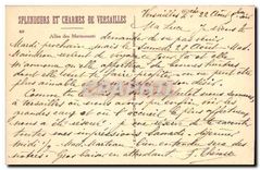 CPA Splendeurs et Charmes de Versailles allee des Marmousets 