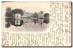 CPA Palais de Fontainebleau Vue prise du Parc Carte 1898
