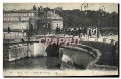 CPA Chantilly Entree du Chateau 