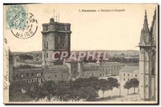 CPA Vincennes Donjon et Chapelle 