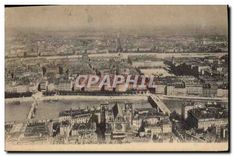CPA Lyon Vue generale prise de Fourviere 