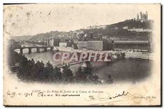 CPA Lyon le Palais de Justice et le Coleau de Fourviere 