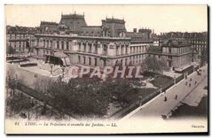 CPA Lyon La Prefecture et Ensemble des jardins 