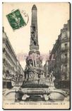 CPA Lyon La Place de la Republique le Monument Carnot
