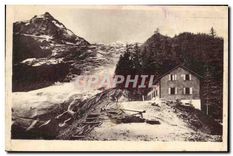 CPA Chamonix Mont Blanc Glacier des Bossons