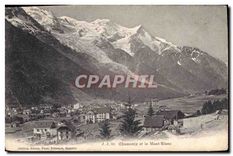 CPA Chamonix et le Mont Blanc