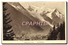 CPA Chamonix Mont Blanc Vue generale