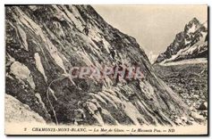 CPA Chamonix Mont Blanc La Mer de Glace Le Mauvais Pas