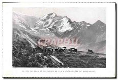 CPA Le Col de Voza et le Chemin de fer a Cremaillere du Mont Blanc