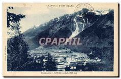 CPA Chamonix Mont Blanc Chamonix et le Brevent (alt 2525 m)