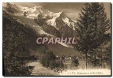 CPA Chamonix et le Mont Blanc