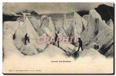CPA Chamonix Glacier des Bossons