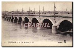 CPA Bordeaux Le Pont de Pierre