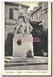 CPA Strasbourg Broglie Monument de la Marseillaise