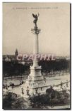 CPA Bordeaux Monument des Girondins