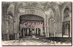 CPA Contrexeville Interieur du Casino La Salle du Theatre