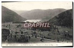 CPA Gerardmer La Vallee de Longemer Vue prise de La Roche du Plage