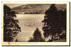 CPA Gerardmer Promenade sur le Lac
