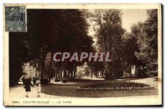 CPA Contrexeville Le Parc