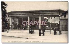CPA Contrexeville L'Entree de l'Etablissement