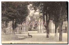 CPA Contrexeville Un Coin du Parc