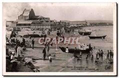 CPA Sete Ensemble de la Plage et le Casino