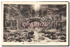 CPA Gerardmer Le Pont des Fees