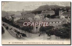 CPA La Bourboule Le Grand Etablissement des Thermes et l'Avenue de la Gare