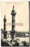 CPA Bordeaux les Colonnes Rostrales