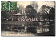 CPA Bordeaux Le Jardin Public le Pont