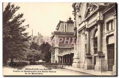 CPA Besancon Les Bains Casino et Restaurant des Bains Sanlis de la Mouillere