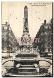 CPA Lyon Place de la Republique et Monument Carnot