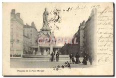 CPA Lyon Fontaine de la Place Morant