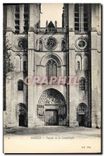 CPA Senlis (Oise) Facade de la Cathedrale