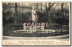 CPA Lyon Monument Pierre Dupont Jardin des Chartreux
