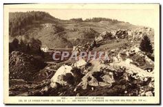 CPA Gerardmer La Bresse Les Roches Pittoresques du Moutier des Fees (alt 1110 m)