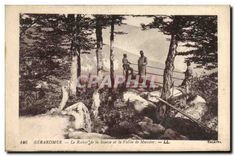 CPA Gerardmer Le Rocher de la Source et la Vallee de Munsier