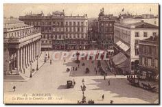 CPA Bordeaux La Place de la Comedie