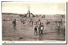 CPA St Malo La Plage de Bon Secours La Piscine