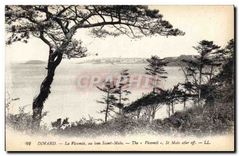 CPA Dinard La Vicomte au loin Saint Malo