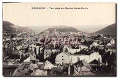 CPA Besancon Vue prise du Clocher Saint Pierre