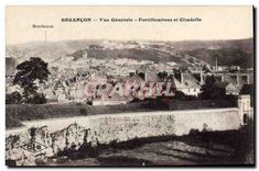 CPA Besancon Vue Generale Fortification et Citadelle