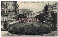 CPA Montpellier Square de la Garde de Palavas