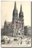 CPA Marseille L'Egslie St Vincent de Paul (Les Reformes)