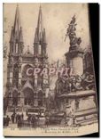 CPA Marseille L'Eglise Saint Vincent de Paul et Monument des Mobiles
