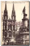 CPA Marseille Eglise St Vincent de Paul et Monument de Mobiles