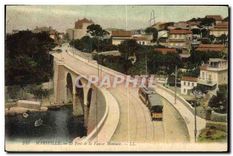 CPA Marseille Le Pont de la Fausse Monnaie