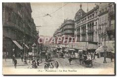 CPA Marseille La Rue Noailles