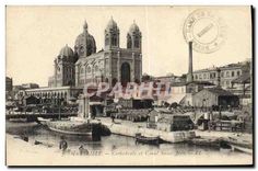 CPA Marseille Cathedrale et Canal Saint Jean